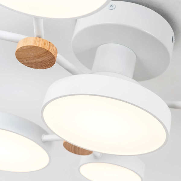 Потолочный cветильник LED4U L3201-700 WT