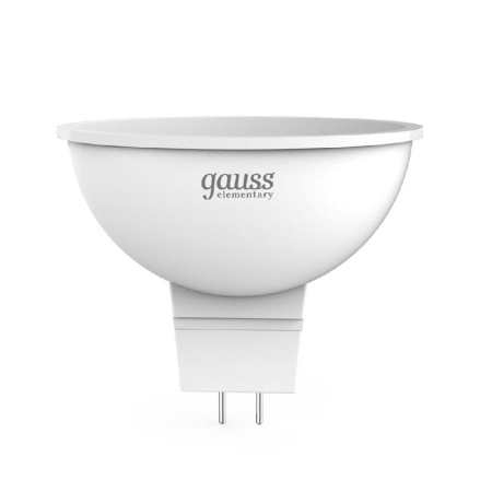 Лампа светодиодная Gauss GU5.3 5.5W 4100K матовая 13526