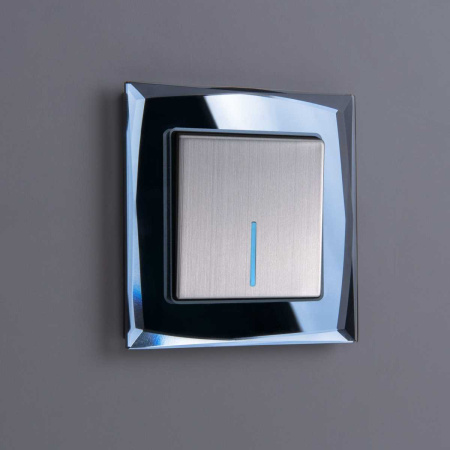 Рамка на 1 пост Werkel Diamant черный W0011208 4690389158797