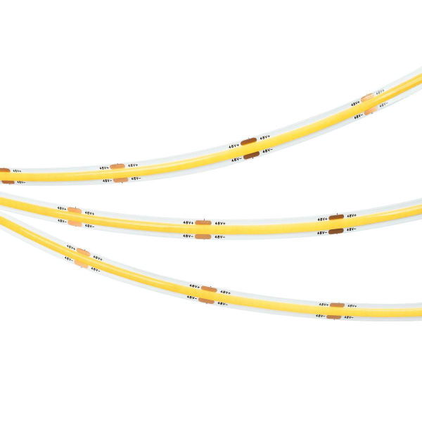 Светодиодная лента Arlight 8W/m 320LED/m CSP дневной белый 50М COB-X320-8mm 48V Day4000 043245