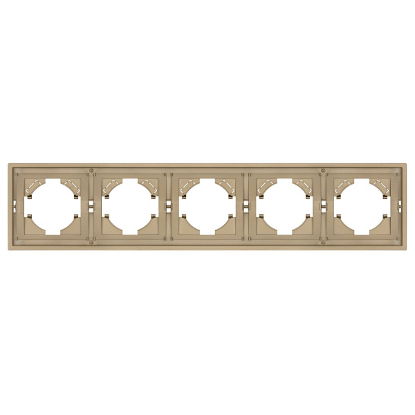 Рамка пластиковая FRM-TENDO-SFPL-5-GD Arlight 054658
