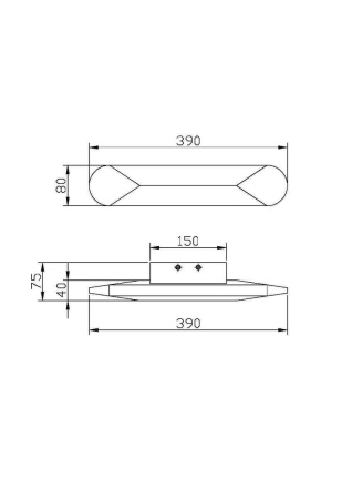 Настенный светодиодный светильник Maytoni Motion MOD276WL-L8W3K
