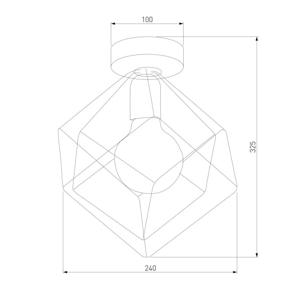 Потолочный светильник TK Lighting 2702 Alambre