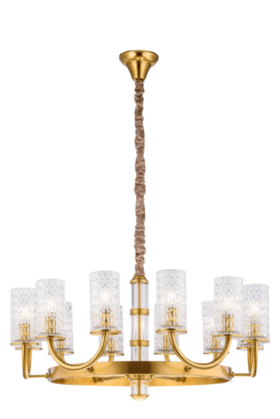 Люстра Veneto Luce 8666/12LT BRASS (1)