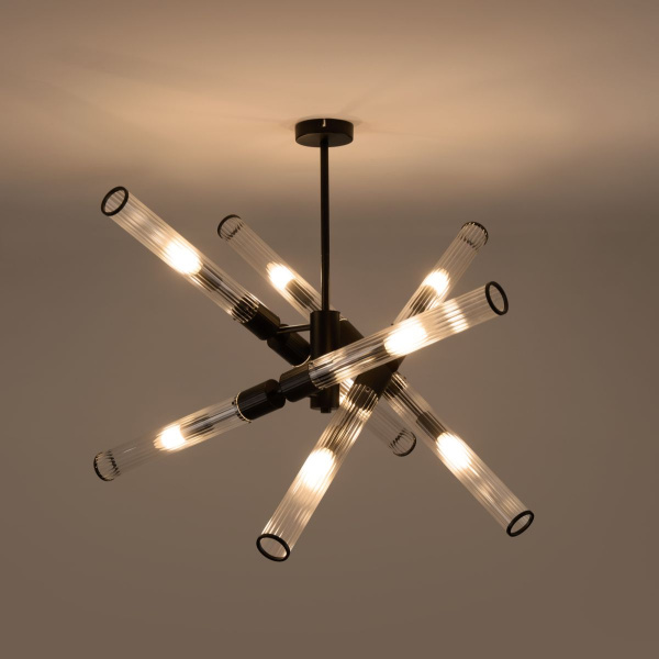 Люстра на штанге Freya Radiant FR5642PL-08B