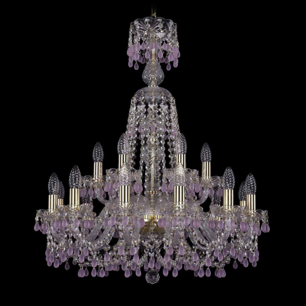 Подвесная люстра Bohemia Ivele 1410/12+6/240/XL-80 G V7010