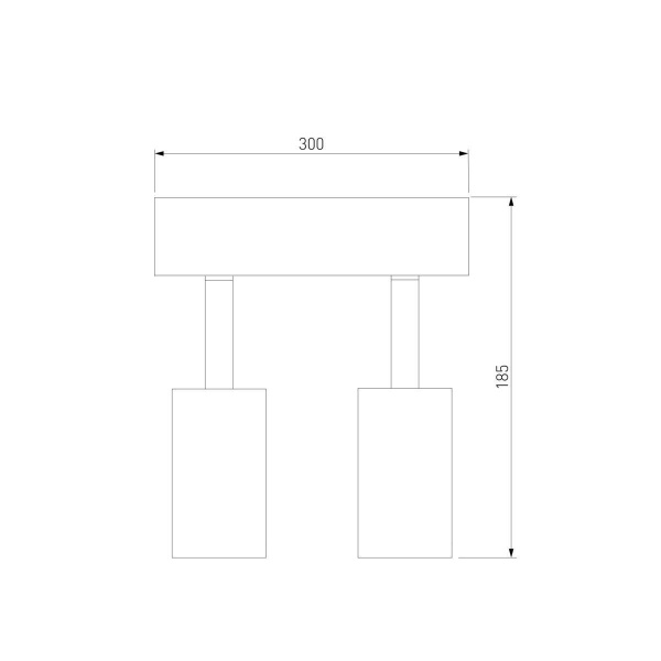 Спот Eurosvet Bronze 20063/4 LED античная бронза
