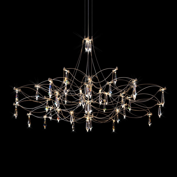 Подвесная люстра Loft IT Mira 10590/1000 Silver Asfour