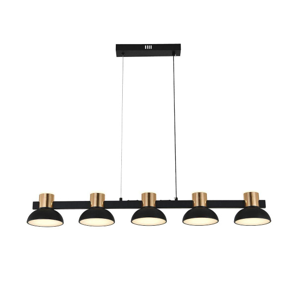 Подвесная светодиодная люстра Indigo Traforo 11059/5PL Black V000184L