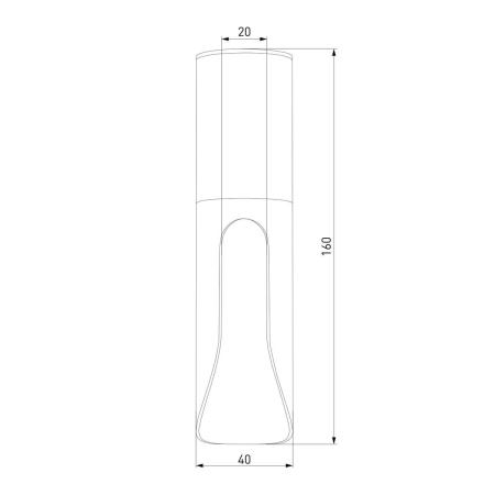 Потолочный светодиодный светильник Elektrostandard Apex 25113/LED a068291