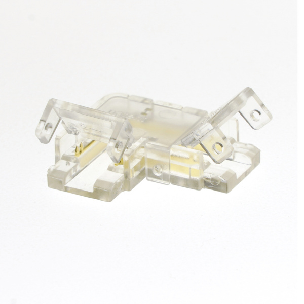 Соединитель угловой 10мм для ленты COB шириной 8 мм Feron LS530, LD175 51632