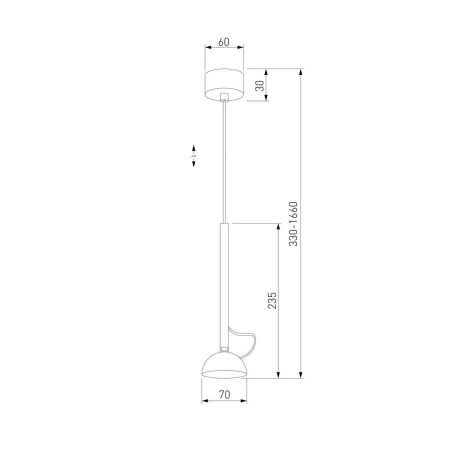 Подвесной светодиодный светильник Elektrostandard Join 50313 LED a068619