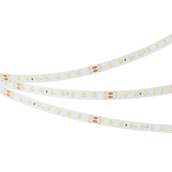 Светодиодная лента Arlight 4,8W/m 90LED/m 2835SMD холодный белый 5M RT-A90-10mm 24V White6000 038779