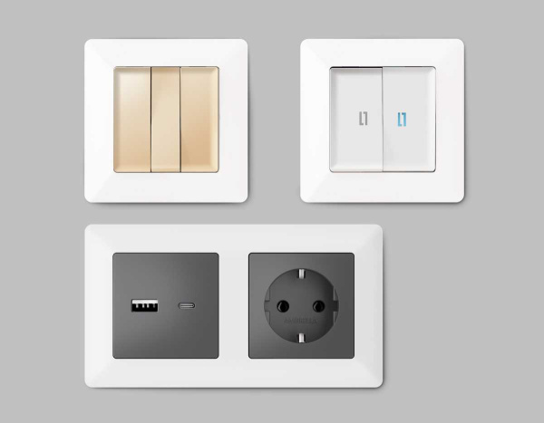 Рамка AMBRELLA VOLT AF110122