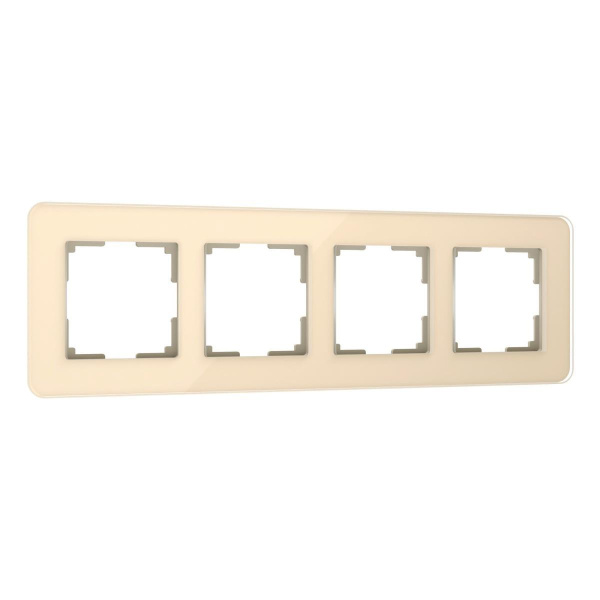 Рамка Werkel Elite на 4 поста айвори W0042443 4690389180811