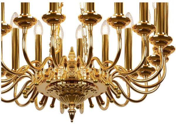 Подвесная люстра iLamp Louvre MD8551-20 GD