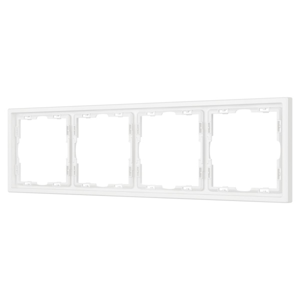 Рамка пластиковая Arlight FRM-NOBE-SFPL-4-WH 054223