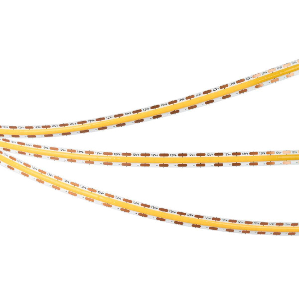 Светодиодная лента герметичная Arlight 5W/m 360LED/m CSPSMD теплый белый 5M COB-SE-X360-8mm 5V 041709