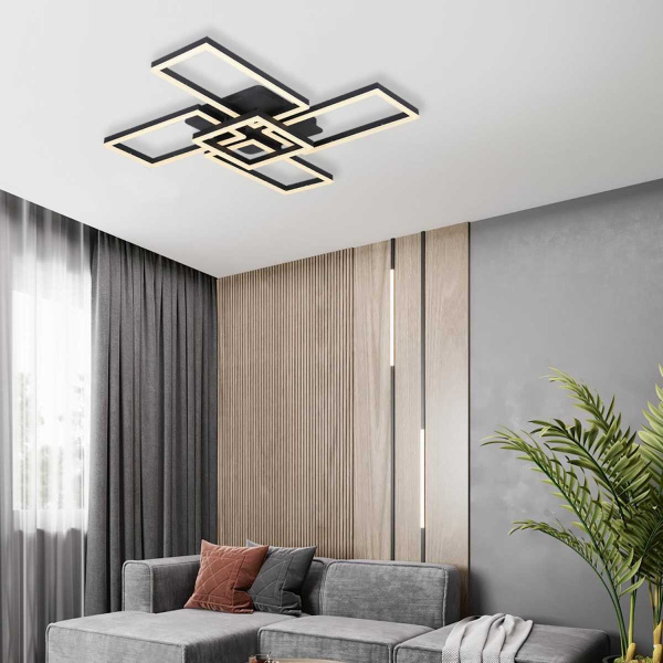 Потолочный светильник LED4U L11004-5 BK