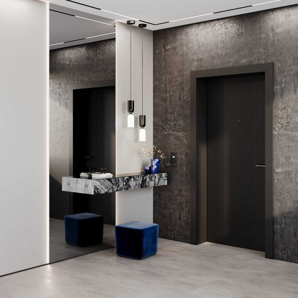 Рамка стеклянная Voltum S70 на 2 поста, (черный,стекло) VLS110208