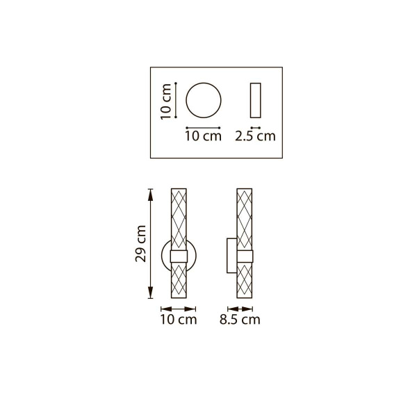 Бра Lightstar Acrile 737652