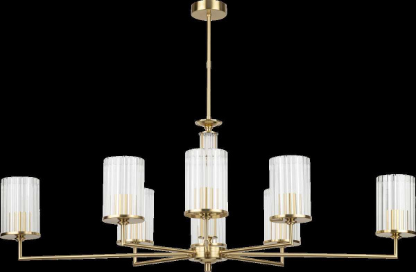 Подвесная люстра KUTEK MOOD Artu Ryfel ART-ZWL-8(ZM)R