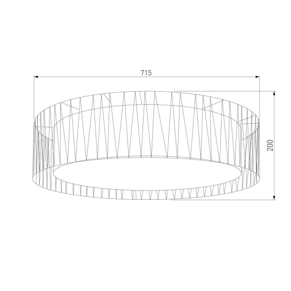 Потолочный светильник TK Lighting 1658 Harmony Black