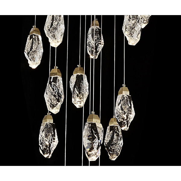 Люстра каскадная Kink Light Джина латунь 07862-19A,36