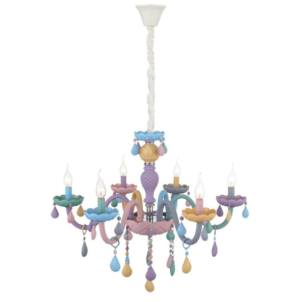 SL1700.783.06 Люстра подвесная ST-Luce Разноцветный E14 6*40W