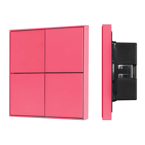 Панель управления Arlight KNX-304-23-IN Rose Red 039668