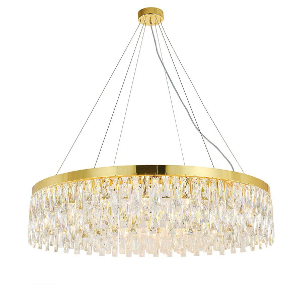 Подвесная люстра Indigo Anna V12029/18P Gold V000496