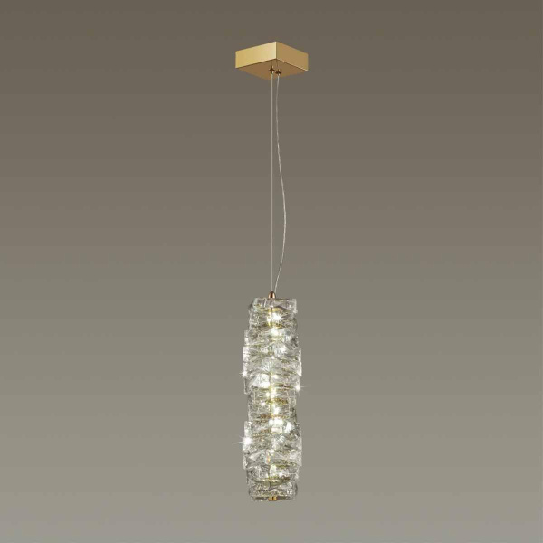 Подвесной светодиодный светильник Odeon Light Straza 4999/10L