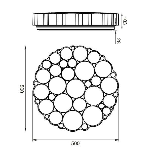 Потолочный светильник Vele Luce Bible VL7156L01