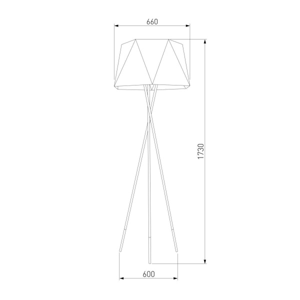 Торшер TK Lighting 3110 Ivo