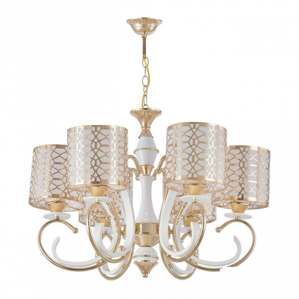 Подвесная люстра Arte Milano Florentia-1237 301237/6 Wh/Gd