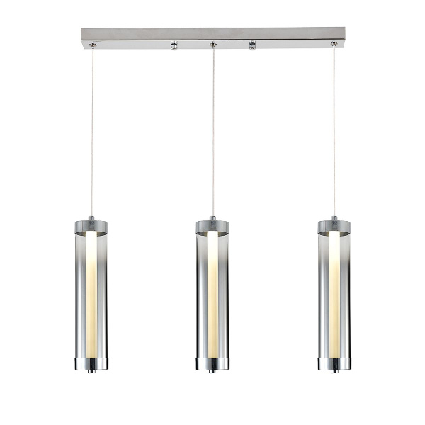Подвесной светодиодный светильник Indigo Rilucente 11061/3P Chrome V000148L