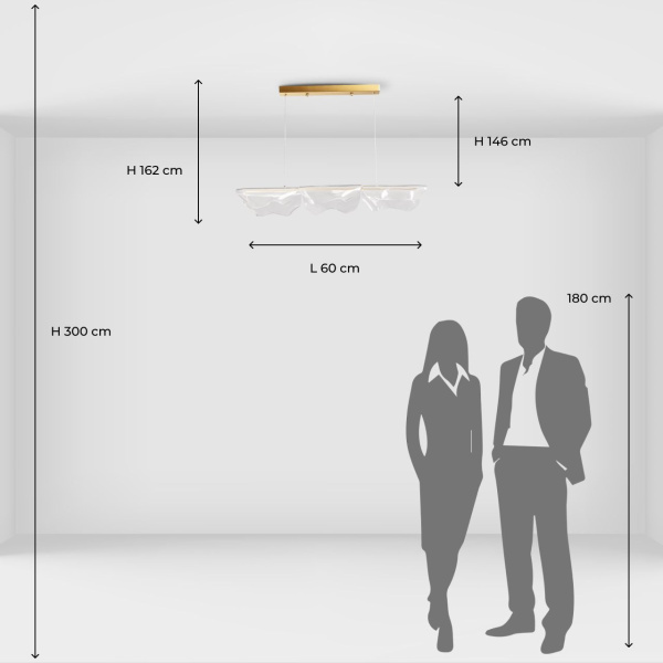 Подвесной светодиодный светильник De City Конти 488013401