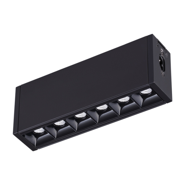 358096 NT19 000 черный Светильник Троффер IP20 LED 4000K 6W 24V RATIO