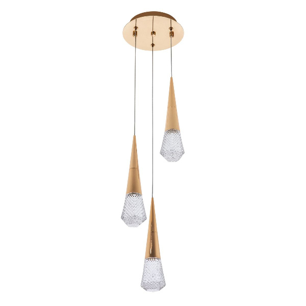 Подвесной светодиодный светильник Modelux ML.3315.3 GD