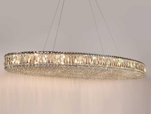 Подвесной светильник Newport Valencia 8458+14/S chrome М0070387