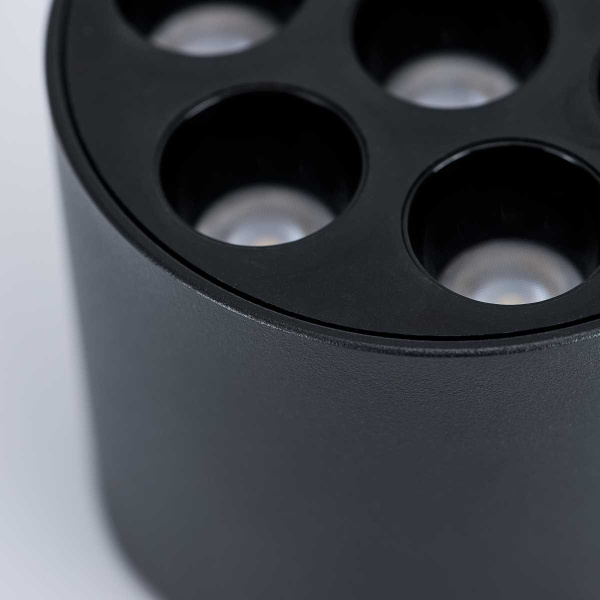 Светильник потолочный 6W 470LM 4000K, черный Guarda Lightstar 080647