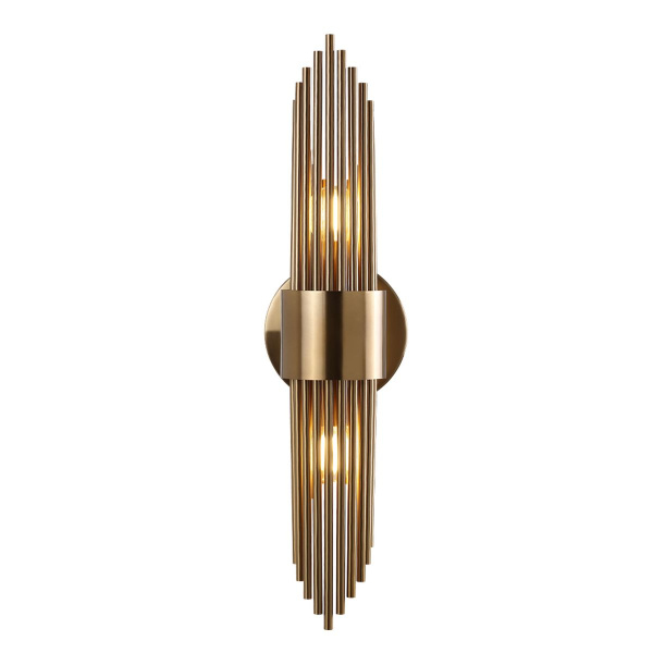 Бра Crystal Lux Rudolfo AP2 Brass