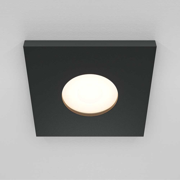 Встраиваемый светильник Maytoni Technical Stark DL083-01-GU10-SQ-B