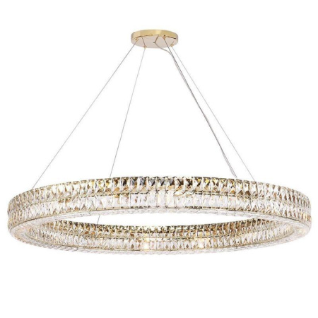 10120 10124+22/S gold , Подвесной светильник, Gold Clear crystal D110*W6.5*H11/261 cm G9 26*40W