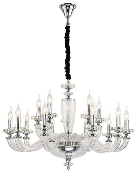 Подвесная люстра Lucia Tucci Ashanti 1255.15 clear