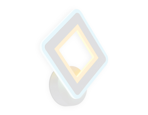 FA871 Настенный светодиодный светильник FA871 WH белый 11W 220*250*50