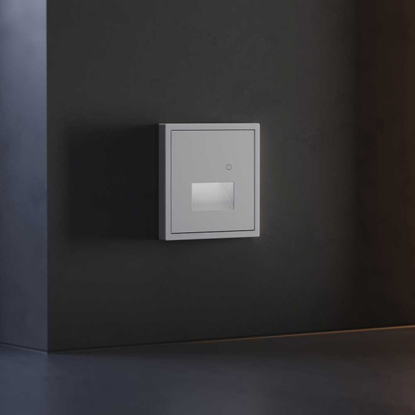 Накладка для подсветки светодиодной с датчиком, S70 (серый) Voltum VLS002416