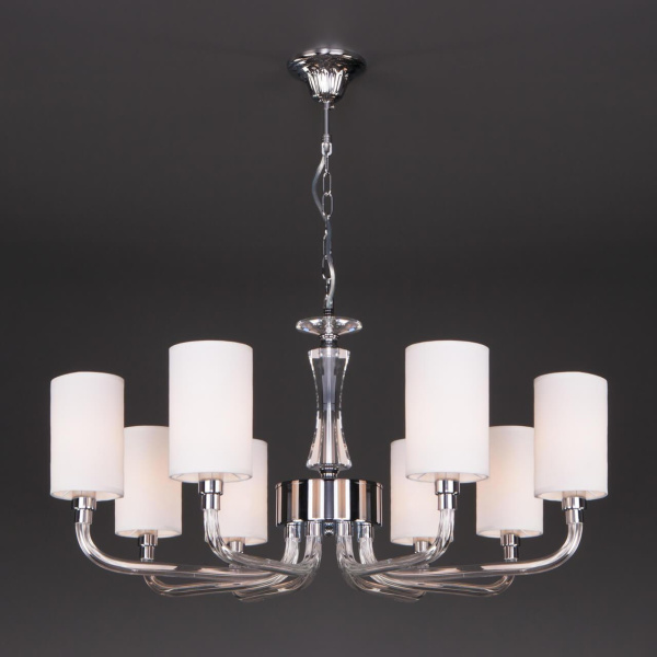 Подвесная люстра Eurosvet Catania 60120/8 хром Smart
