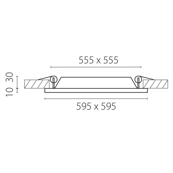 Светодиодная панель Zocco Lightstar 224364