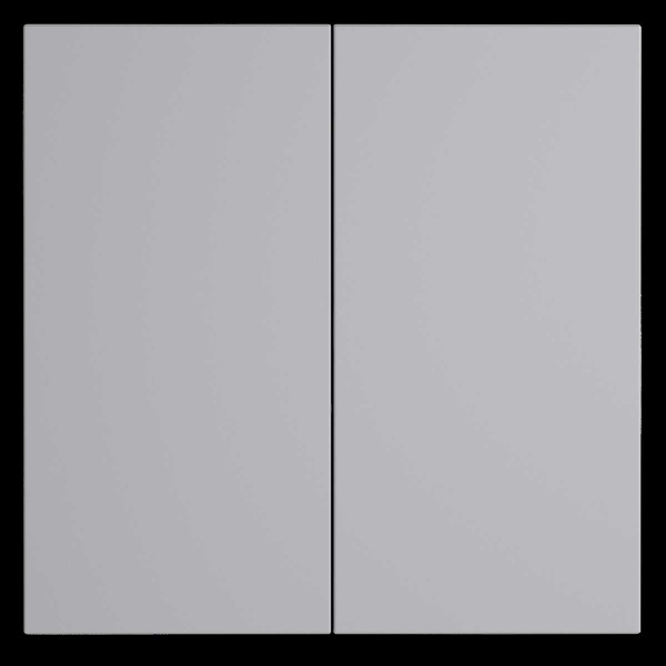 Клавиши для выключателя/переключателя двухклавишного, S70 (серый) Voltum VLS000316